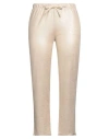 Majestic Filatures Woman Pants Cream Size 4 Linen, Elastane In White