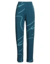 Majestic Filatures Woman Pants Deep Teal Size 1 Viscose, Elastane In Blue