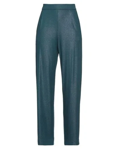Majestic Filatures Woman Pants Deep Teal Size 1 Viscose, Elastane In Green