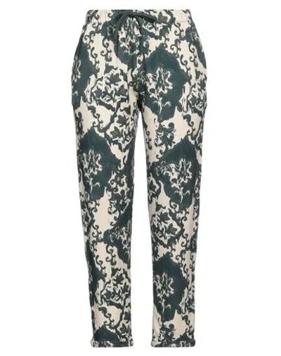 Majestic Filatures Woman Pants Deep Teal Size 1 Viscose, Elastane In Green