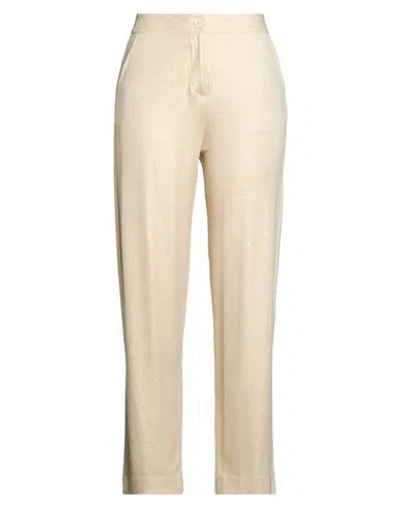 Majestic Filatures Woman Pants Gold Size 1 Viscose, Elastane