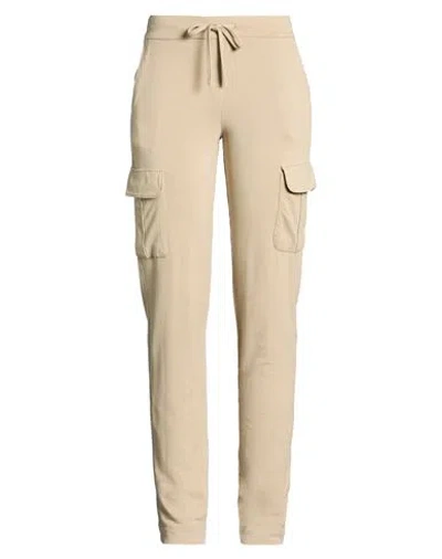 Majestic Filatures Woman Pants Khaki Size 3 Viscose, Elastane In Neutral