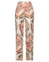 Majestic Filatures Woman Pants Light Pink Size 1 Viscose, Linen, Elastane In Pink