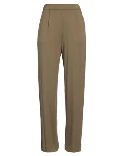 Majestic Filatures Woman Pants Military Green Size 1 Viscose, Elastane