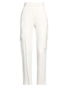 Majestic Filatures Woman Pants Off White Size 0 Viscose, Elastane