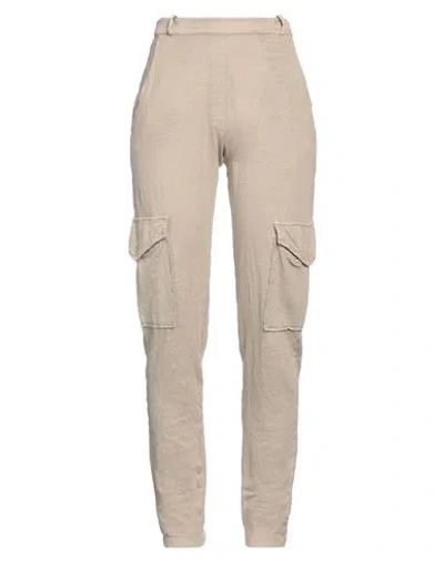 Majestic Filatures Woman Pants Sand Size 1 Linen, Elastane In Beige