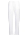 Majestic Filatures Woman Pants Off White Size 1 Linen