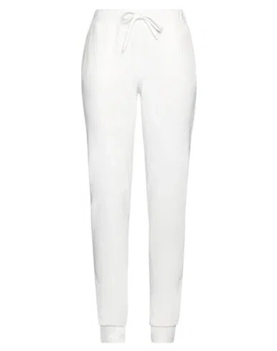 Majestic Filatures Woman Pants White Size 2 Cotton, Modal, Elastane