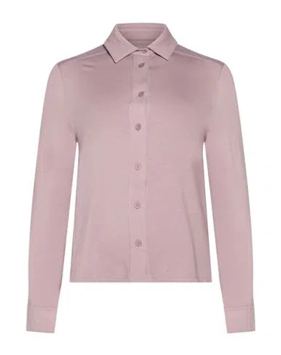 Majestic Filatures Woman Shirt Antique Rose Size 1 Viscose, Elastane In Pink