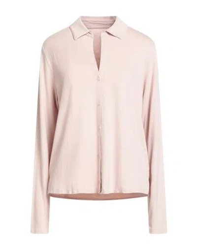 Majestic Filatures Woman Shirt Antique Rose Size 3 Viscose, Elastane In Pink