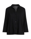 Majestic Filatures Woman Shirt Black Size 3 Lyocell, Cotton