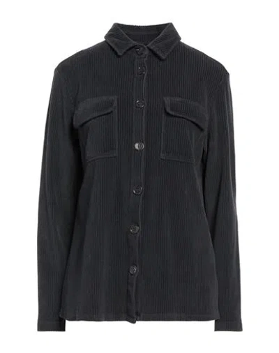 Majestic Filatures Woman Shirt Steel Grey Size 1 Cotton