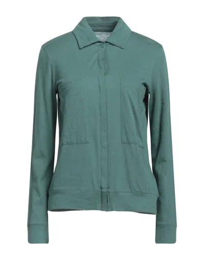 Majestic Shirts In Green