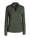 Majestic Filatures Woman Shirt Green Size 1 Viscose, Elastane