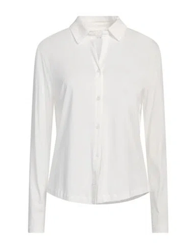 Majestic Filatures Woman Shirt Off White Size 1 Lyocell, Organic Cotton