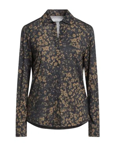 Majestic Filatures Woman Shirt Slate Blue Size 1 Lyocell, Cotton