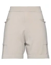 Majestic Filatures Woman Shorts & Bermuda Shorts Beige Size 1 Organic Cotton, Elastane In Beige