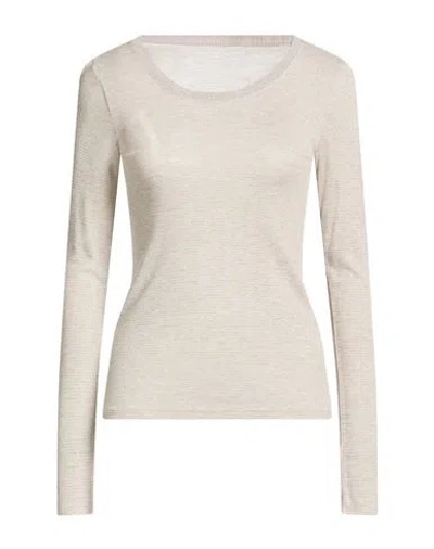 Majestic Filatures Woman Sweater Beige Size 1 Viscose In Neutral