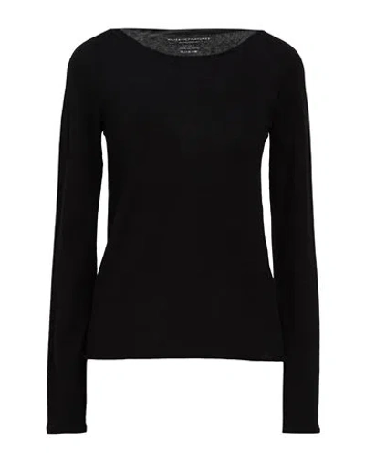 Majestic Filatures Woman Sweater Black Size 1 Cashmere