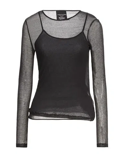 Majestic Filatures Woman Sweater Black Size 1 Micro Modal, Cashmere