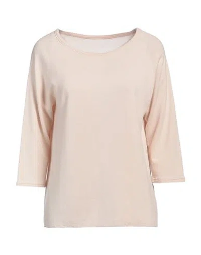 Majestic Filatures Woman Sweater Blush Size 1 Cashmere In Pink