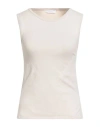 Majestic Filatures Woman Sweater Cream Size 1 Cotton, Elastane