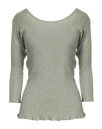 Majestic Filatures Woman Sweater Green Size 1 Viscose, Textile Fibers