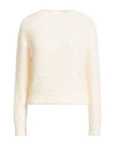 Majestic Filatures Woman Sweater Ivory Size 1 Alpaca Wool, Recycled Polyamide, Polyamide In White