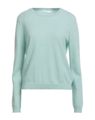 Majestic Filatures Woman Sweater Light Green Size 1 Cashmere