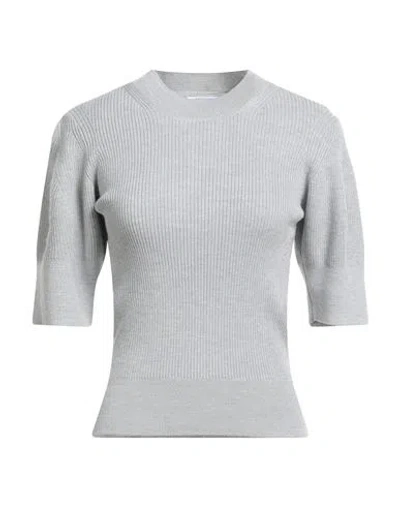 Majestic Filatures Woman Sweater Light Grey Size 1 Merino Wool In Gray