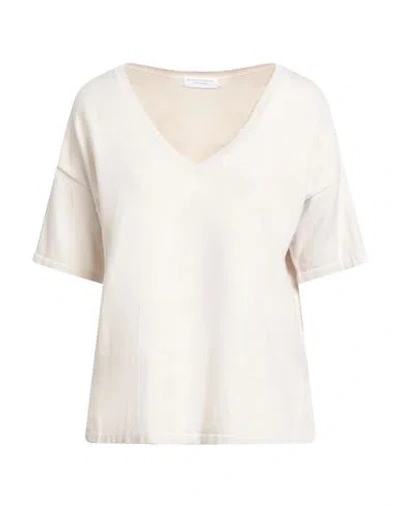 Majestic Filatures Woman Sweater Light Grey Size 1 Organic Cotton, Elastane In Gray