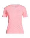 Majestic Filatures Woman Sweater Pink Size 1 Cashmere In Pink