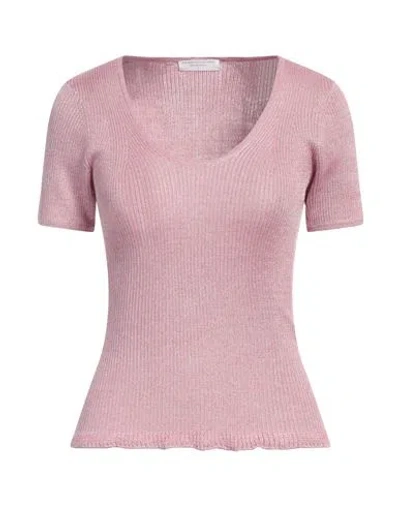 Majestic Filatures Woman Sweater Pink Size 1 Viscose, Textile Fibers