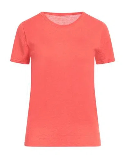 Majestic Filatures Woman Sweater Tomato Red Size 1 Cashmere