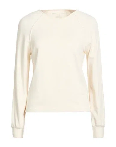 Majestic Filatures Woman Sweatshirt Cream Size 1 Viscose, Elastane In White