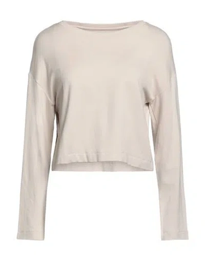 Majestic Filatures Woman Sweatshirt Ivory Size 1 Viscose, Elastane In White