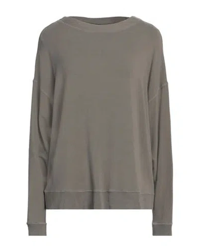 Majestic Filatures Woman Sweatshirt Lead Size 1 Viscose, Elastane In Grey