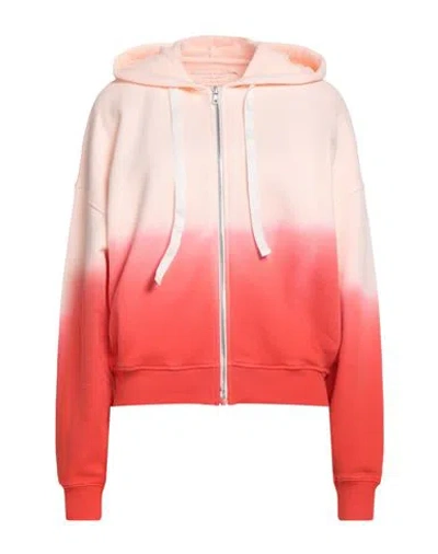 Majestic Filatures Woman Sweatshirt Light Pink Size 1 Cotton
