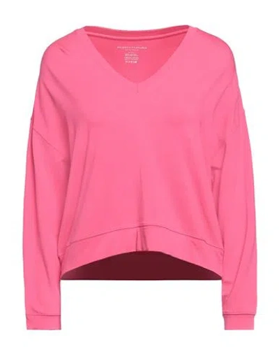 Majestic Filatures Woman Sweatshirt Magenta Size 2 Viscose, Elastane