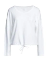 Majestic Filatures Woman Sweatshirt Off White Size 2 Viscose, Elastane In Off White