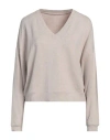 Majestic Filatures Woman Sweatshirt Sand Size 1 Viscose, Elastane In Beige