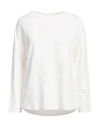 Majestic Filatures Woman Sweatshirt White Size 1 Viscose, Elastane