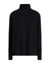 Majestic Filatures Woman T-shirt Black Size 2 Viscose, Elastane In Black