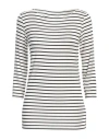 MAJESTIC MAJESTIC FILATURES WOMAN T-SHIRT BLACK SIZE 3 VISCOSE, ELASTANE