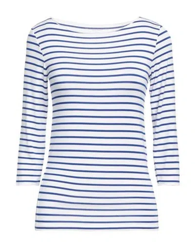 Majestic Filatures Woman T-shirt Blue Size 2 Viscose, Elastane