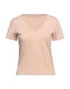 Majestic Filatures Woman T-shirt Blush Size 1 Cotton In Pink
