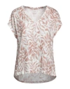 Majestic Filatures Woman T-shirt Brown Size 1 Linen, Elastane In Brown
