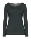 Majestic Filatures Woman T-shirt Steel Grey Size 1 Viscose, Elastane