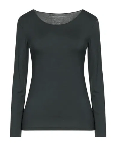 Majestic Filatures Woman T-shirt Steel Grey Size 1 Viscose, Elastane