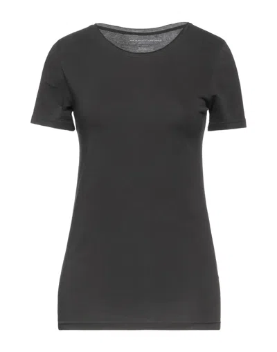 Majestic T-shirts In Steel Grey